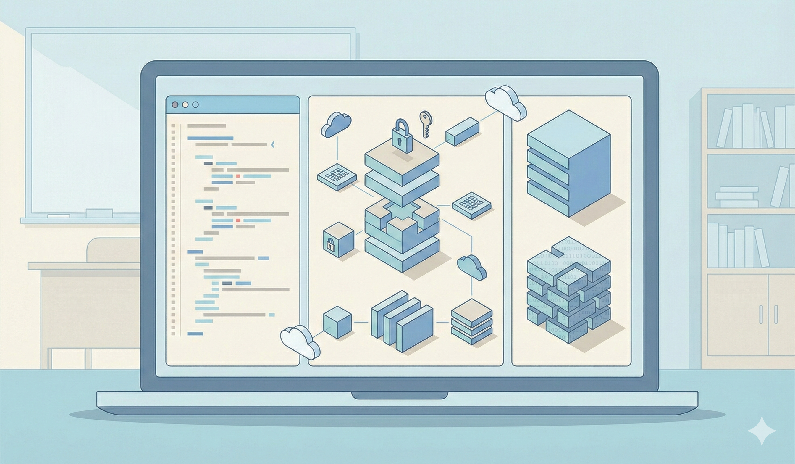 Secure Repository architecture diagram